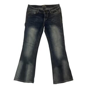 Y2K Vanity Low Rise Flared Jeans Size 29